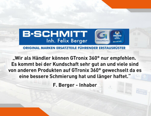 Kundenrezension B. Schmitt • Autoteile Fachmarkt